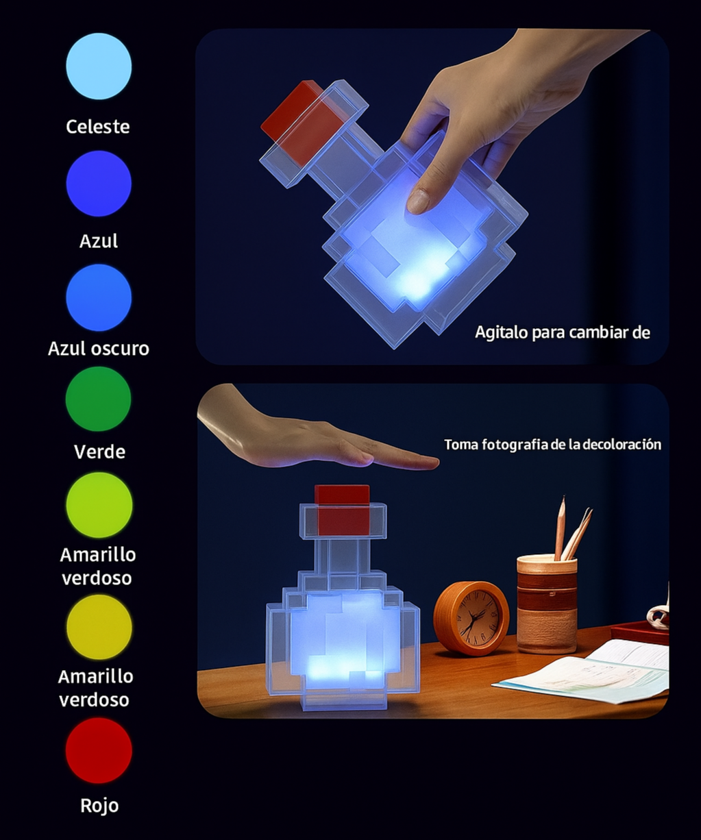 MinePotion Lamp