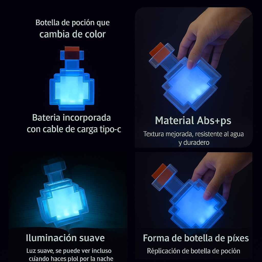 MinePotion Lamp